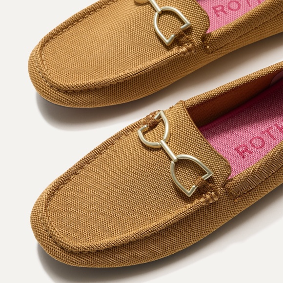 Rothy's The Double Bit Driver - Toasted Almond Size 9.5 - Picture 2 of 3